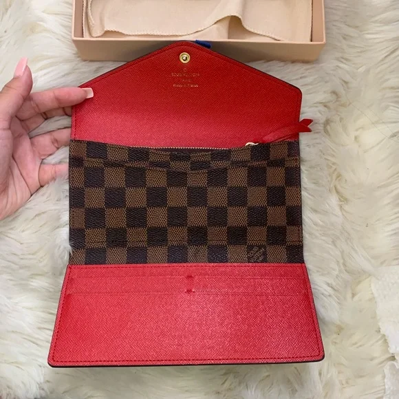 Louis Vuitton DAMIER EBENE JOSEPHINE WALLET - Picture 8 of 8